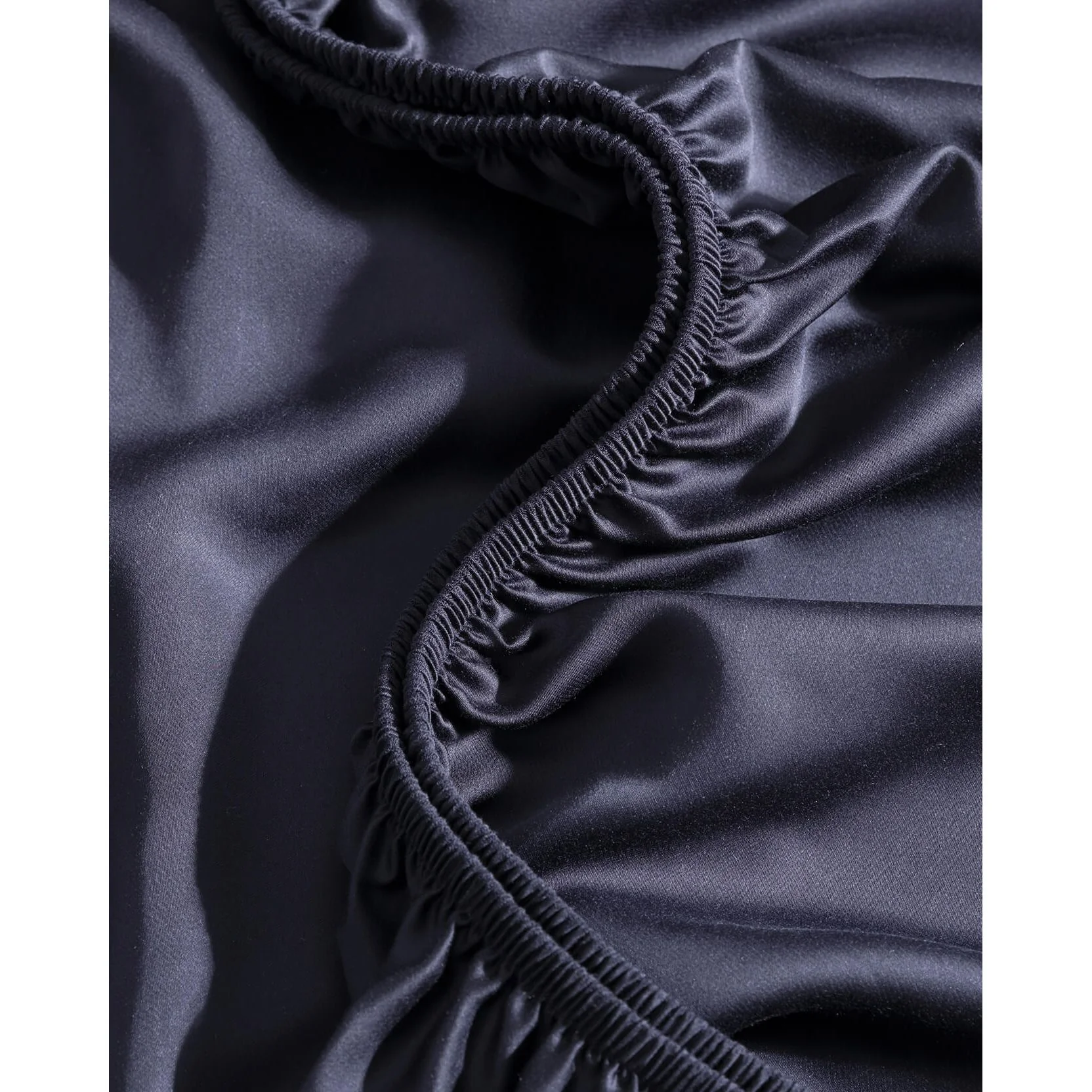 Sunday Citizen Silky Lyocell Fitted Sheet in Baritone Blue ~ Available in King Size - Image 3