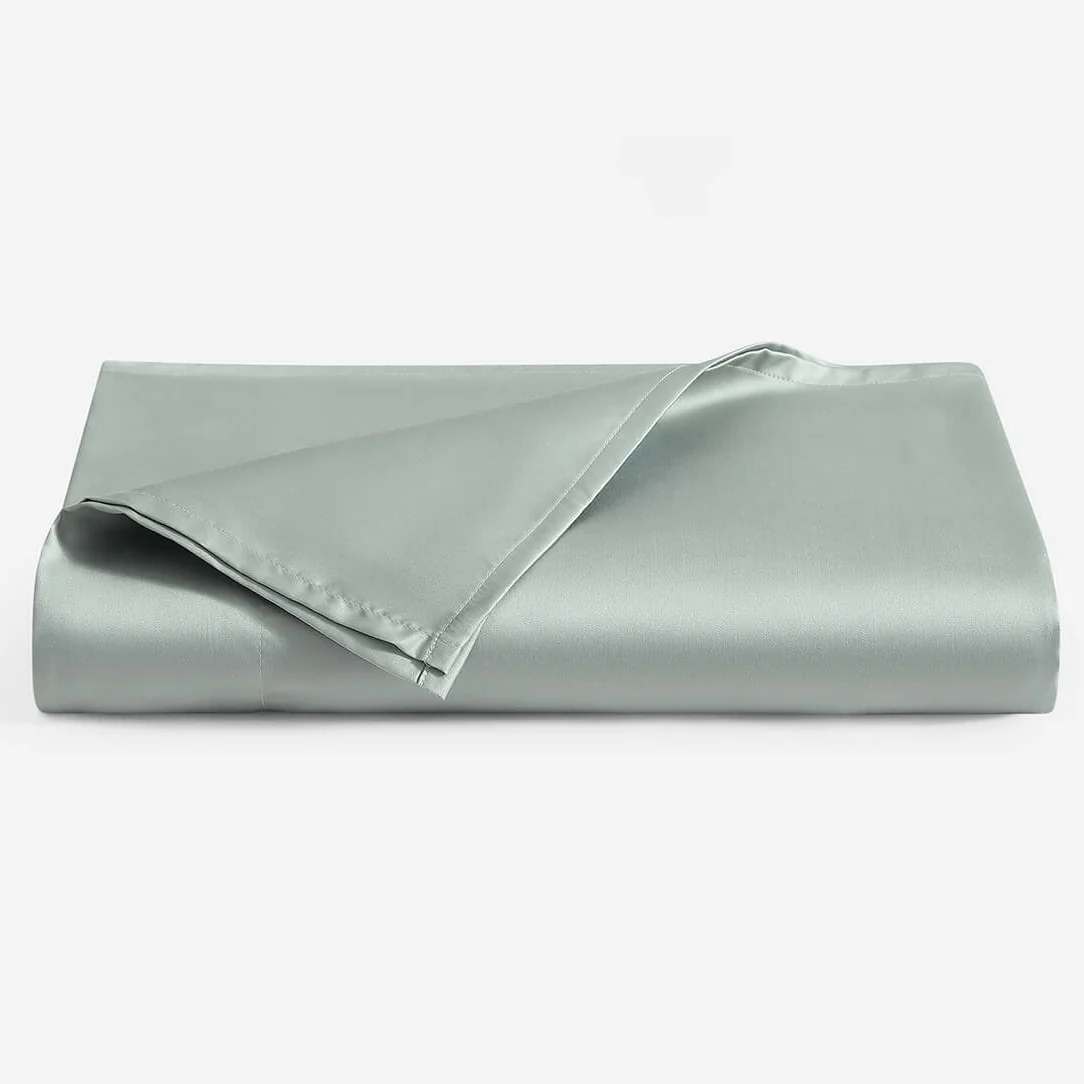 Sunday Citizen Silky Lyocell Top Sheet in Slate Grey ~ Available in King and Queen Sizes