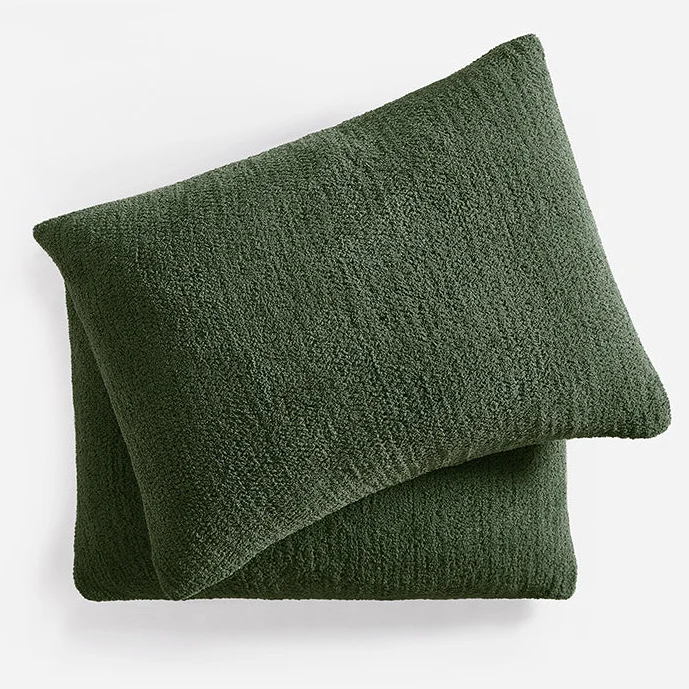 Sunday Citizen Snug Sham Set in Moss ~ Available in King and Standard Sizes