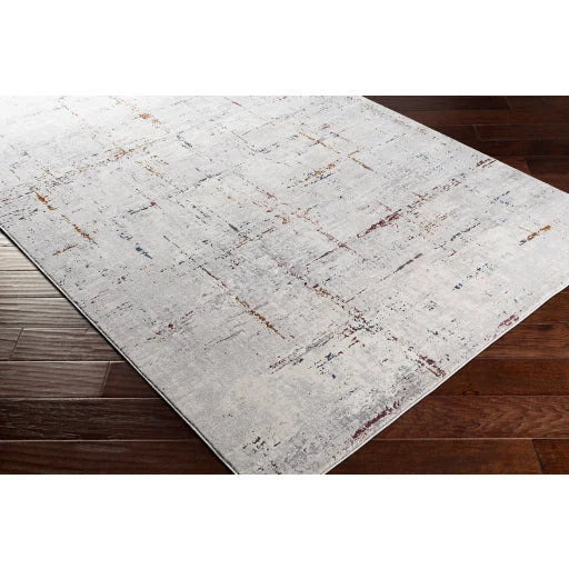 Surya Rugs Aisha Collection Charcoal, Gray, Dark Blue, Off White, Burgundy & Burnt Orange Area Rug AIS-2317 - Image 7