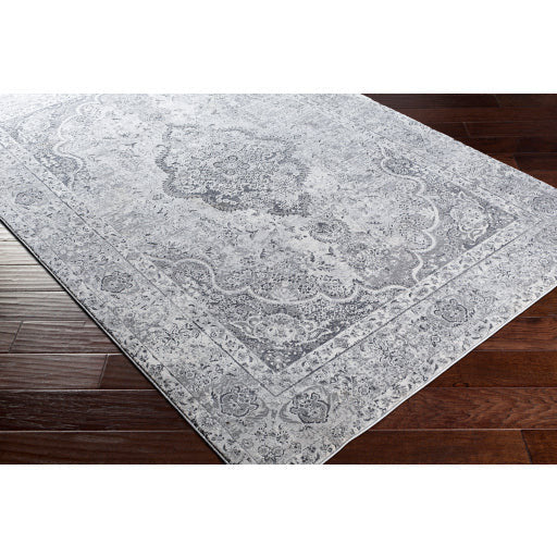 Surya Rugs Aisha Collection Charcoal, Gray & Off White Area Rug AIS-2319 - Image 10