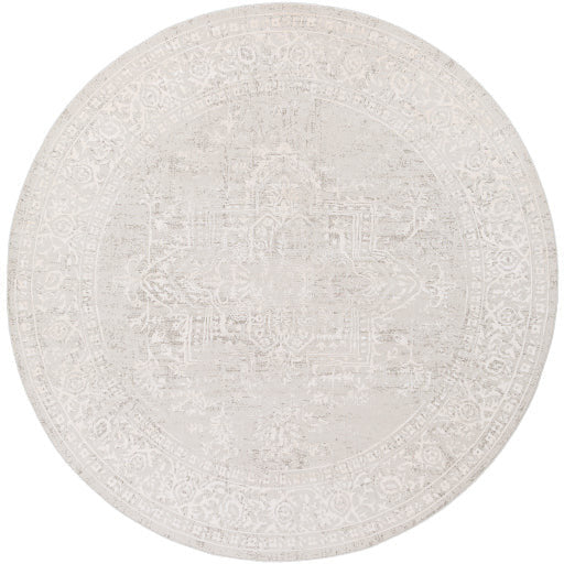 Surya Rugs Aisha Collection Gray & Off White Area Rug AIS-2309 - Image 5