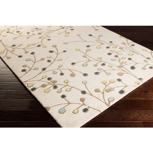 Surya Rugs Athena Collection Beige, Wheat, Ink Blue, Brown & Denim Area Rug ATH-5116 - Image 4