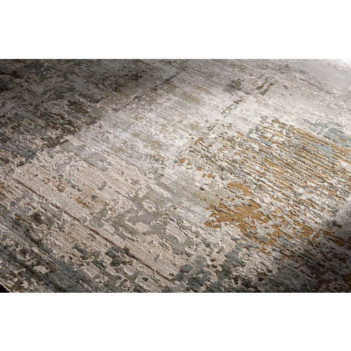Surya Rugs Brunswick Collection Dusty Sage, Charcoal, Olive, Light Gray, Taupe, White & Teal Area Rug BWK-2303 - Image 8
