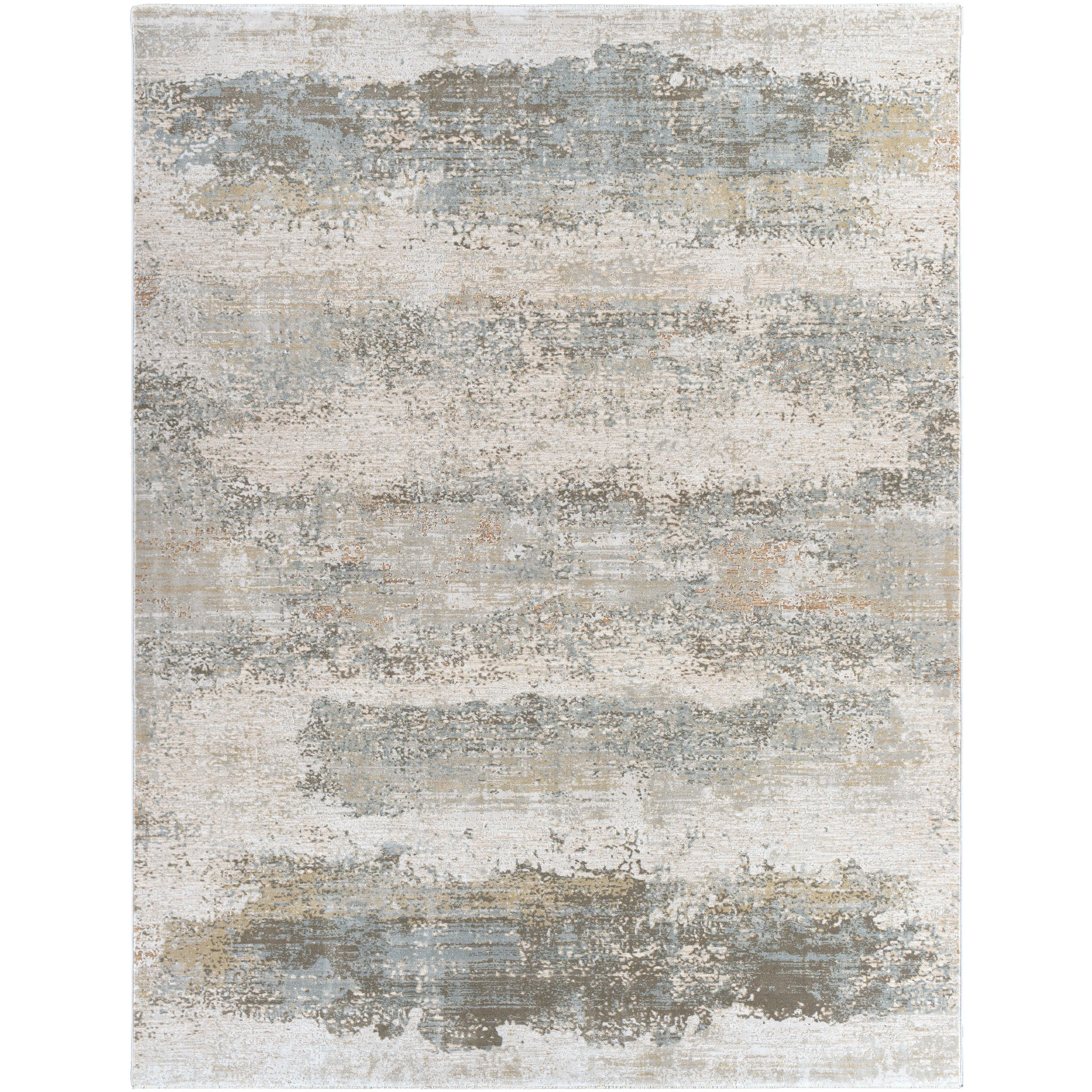 Surya Rugs Brunswick Collection Dusty Sage, Taupe, Light Grey, White, Pale Blue, Olive, Teal, Charcoal & Light Sage Rug BWK-2305 - Image 6