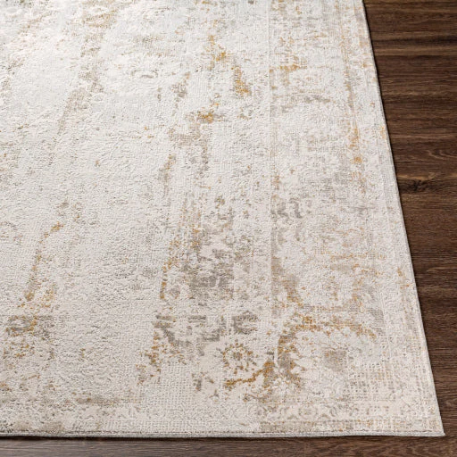 Surya Rugs Carmel Collection Light Gray, Off White, Gray, Mustard & Brown Area Rug CRL-2305 - Image 5