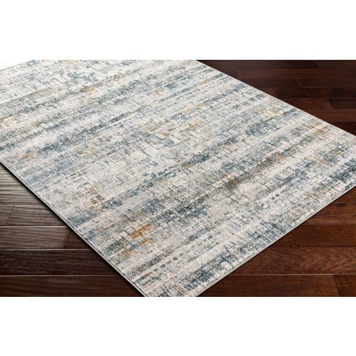 Surya Rugs Carmel Collection Light Gray, Off White, Gray, Mustard, Brown & Dark Blue Area Rug CRL-2309 - Image 5