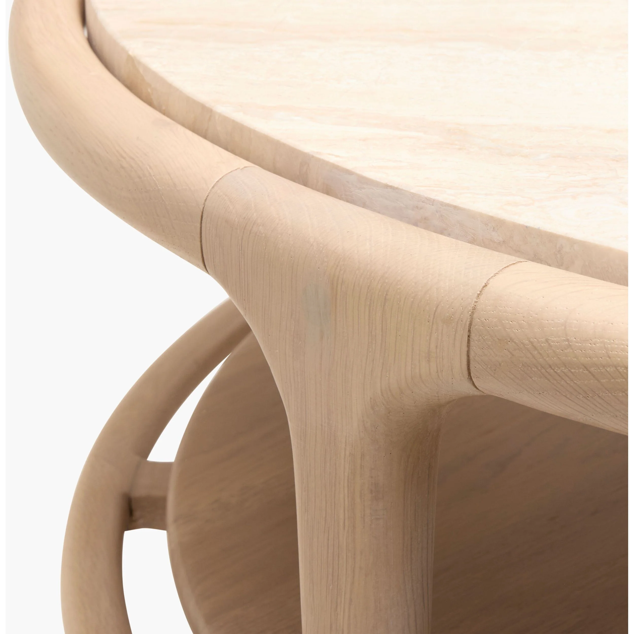 Becki Owens x SURYA Eve Coffee Table with Marble Inset Top - Image 4