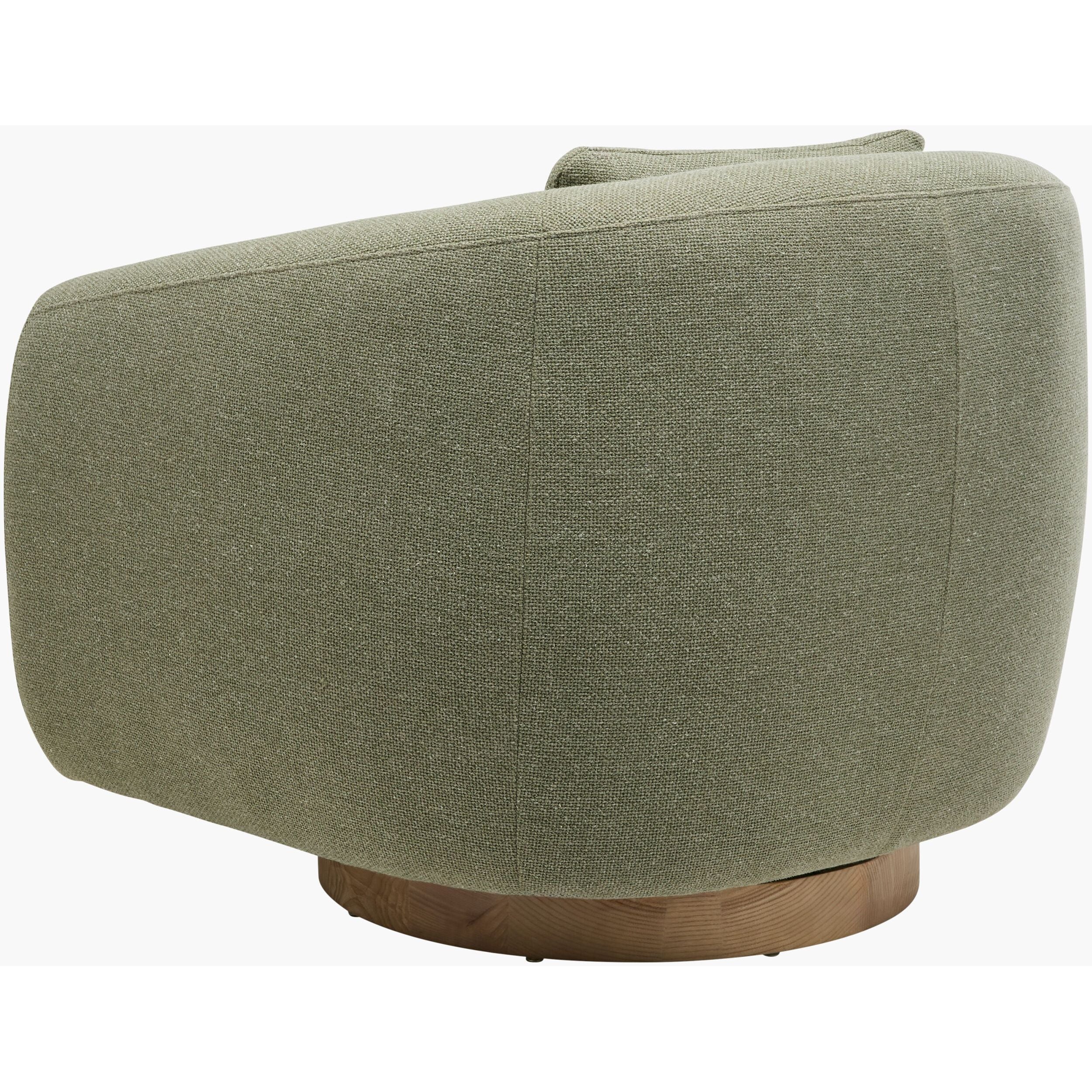 Becki Owens x SURYA Loma Swivel Chair in Grass Green - Image 9