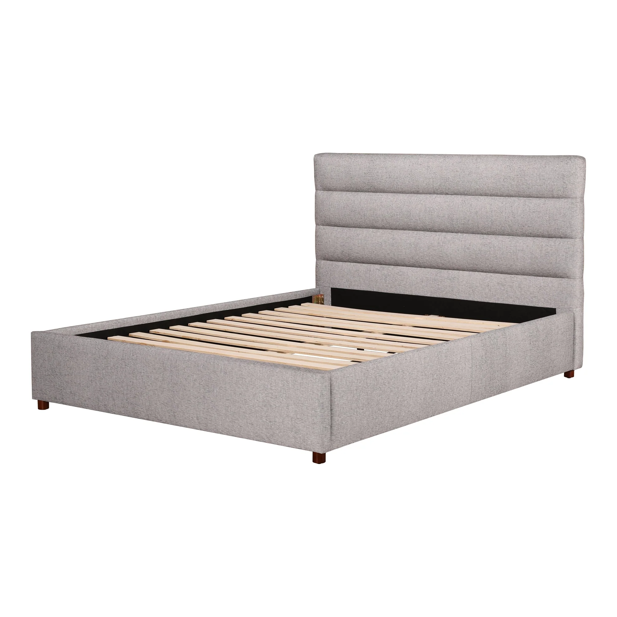 Moe's Home Collection Takio Grey King Bed - Image 4