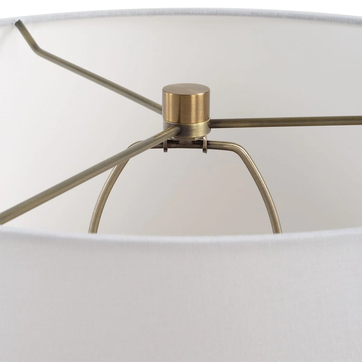 Uttermost Adela Crackled Moss Green Table Lamp - Image 6