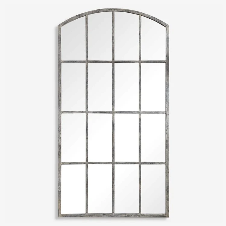 Uttermost Amiel Oversized Iron Arched Mirror - Image 2