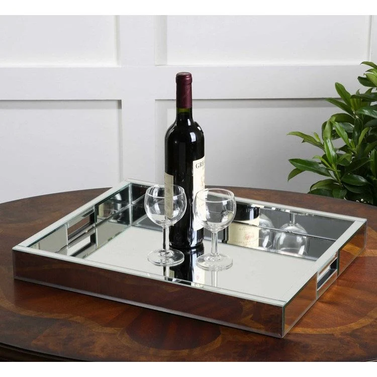 Uttermost Aniani Polished Mirrored Tray