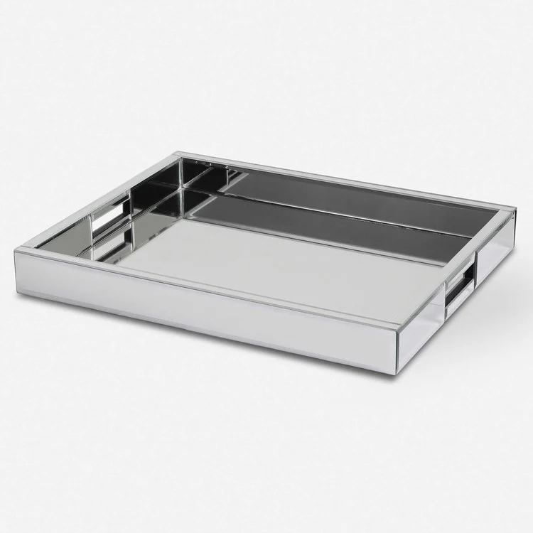 Uttermost Aniani Polished Mirrored Tray - Image 3