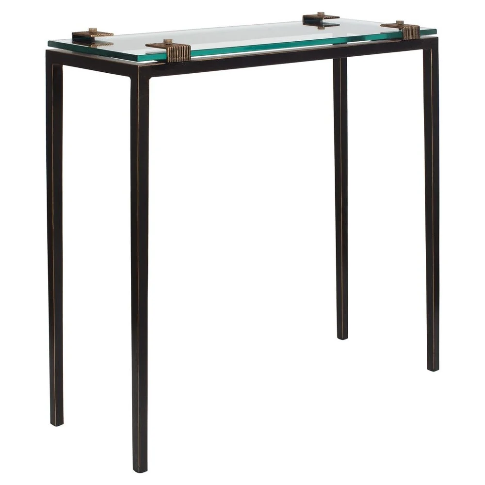Uttermost Averona Elegant Iron Framed Accent Table - Image 2