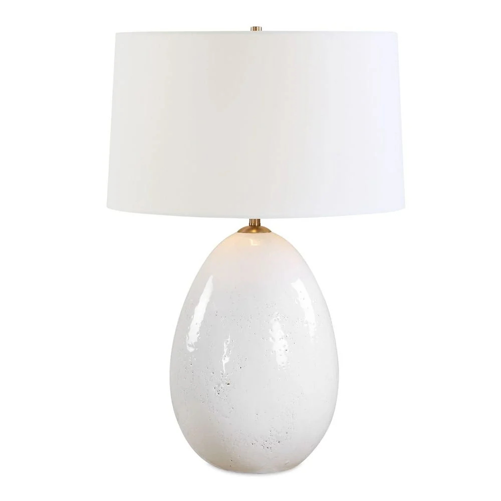 Uttermost Avery Ceramic White Table Lamp - Image 3