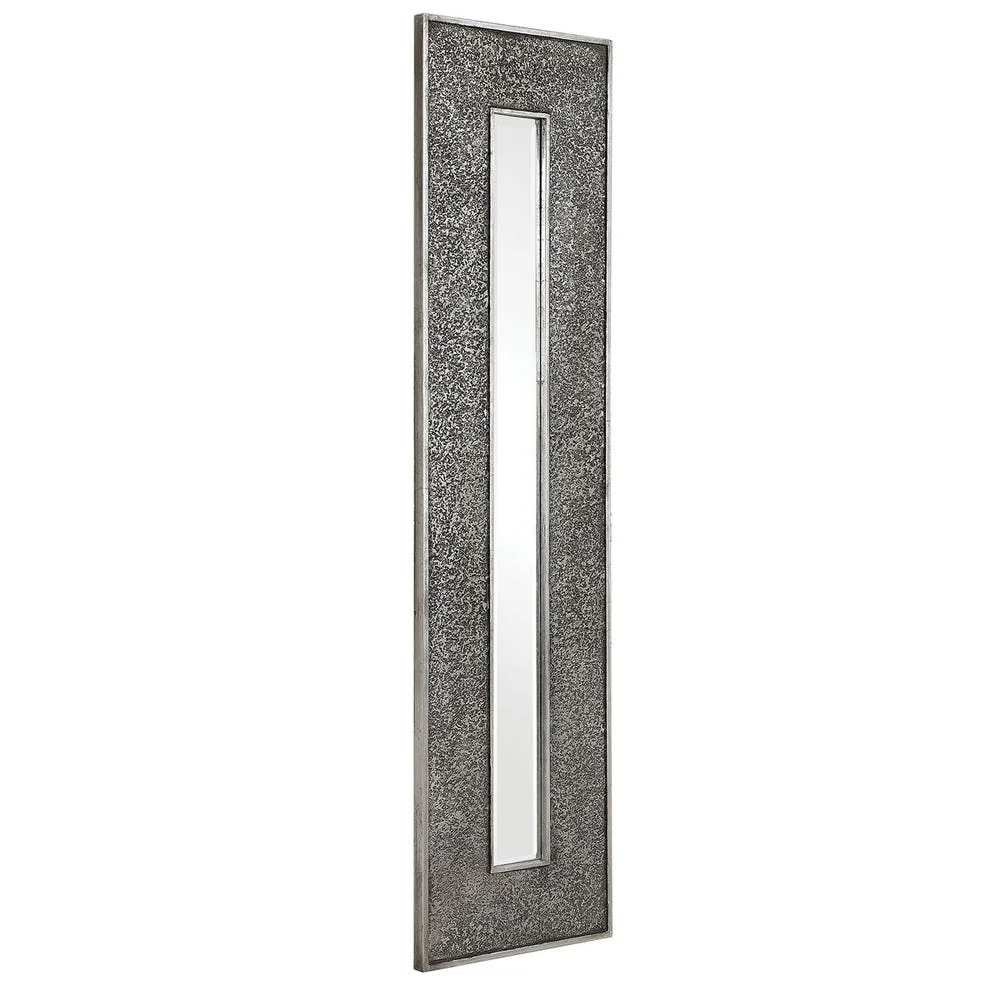 Uttermost Bannon Metallic Silver Rectangular Mirror - Image 6