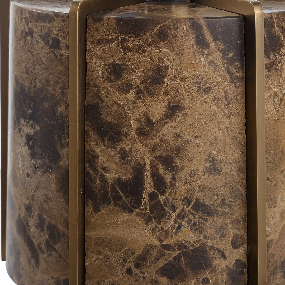 Uttermost Britwell Dark Brown Marble Buffet Lamp - Image 5