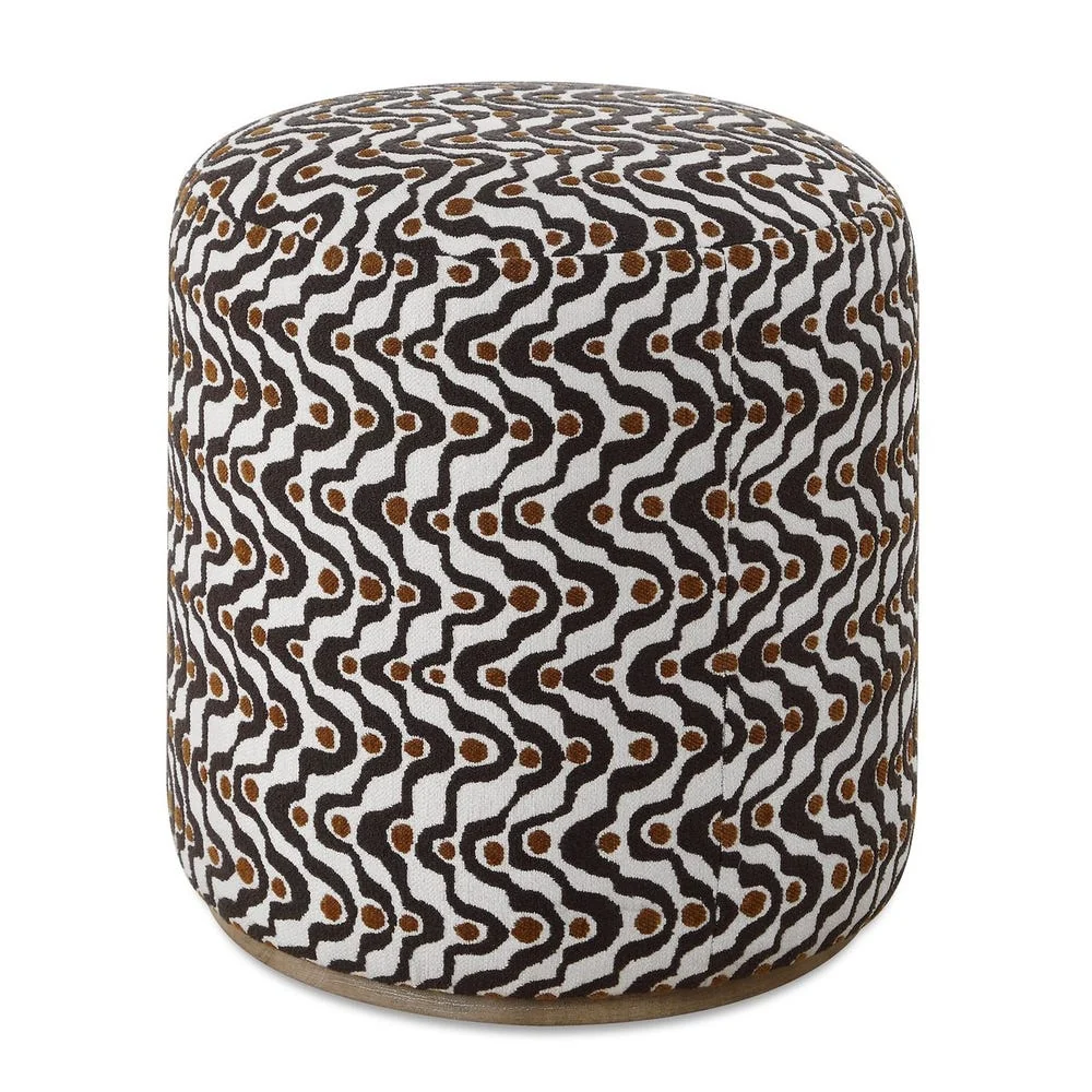 Uttermost Cas Espresso Ottoman - Image 2