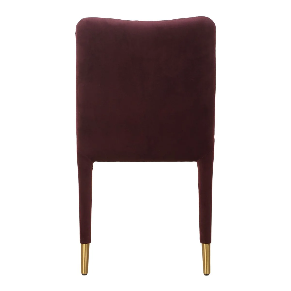 Uttermost Conifer Plum Velvet Modern Dining Chairs ~ Set Of 2 - Image 6