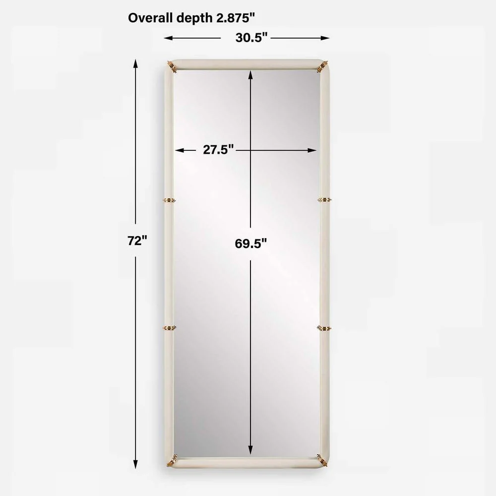 Uttermost Cyprus Horizontal Dressing Mirror - Image 6