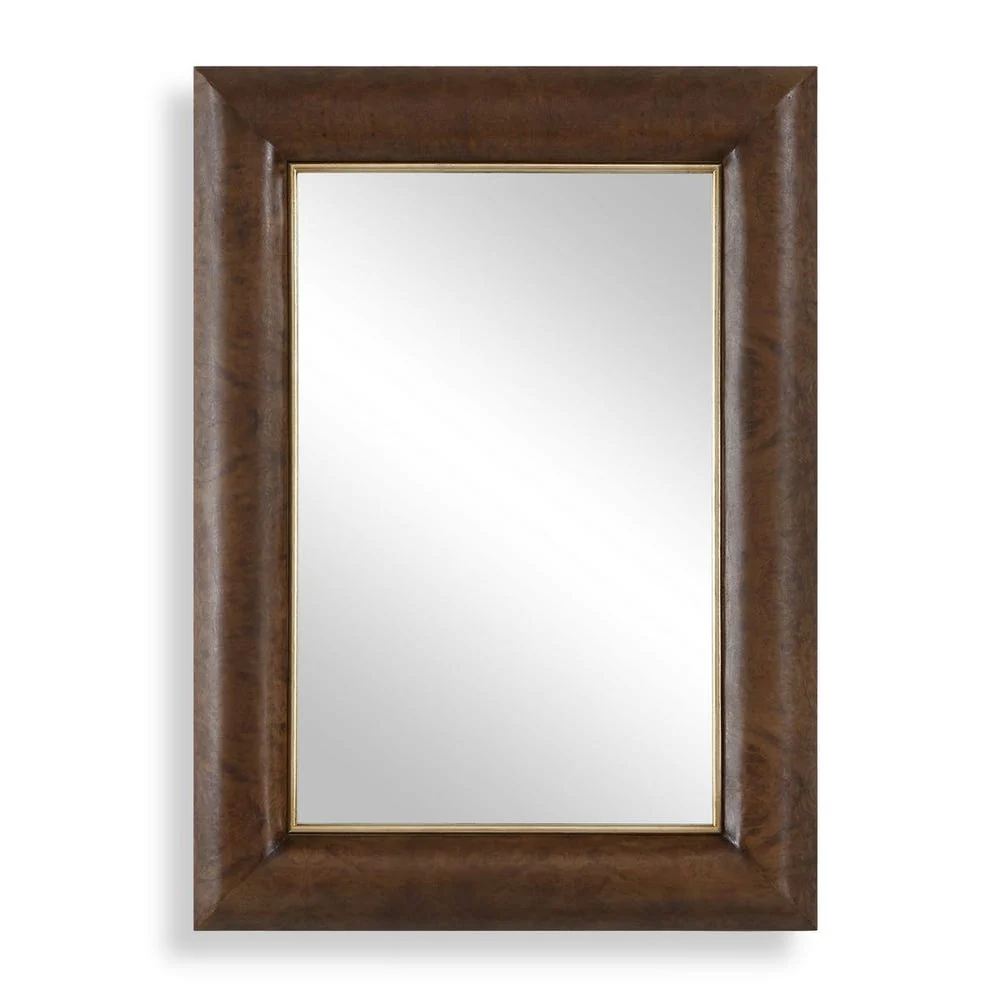 Uttermost Donovan Rich Burl And Walnut Finish Mirror - Image 3