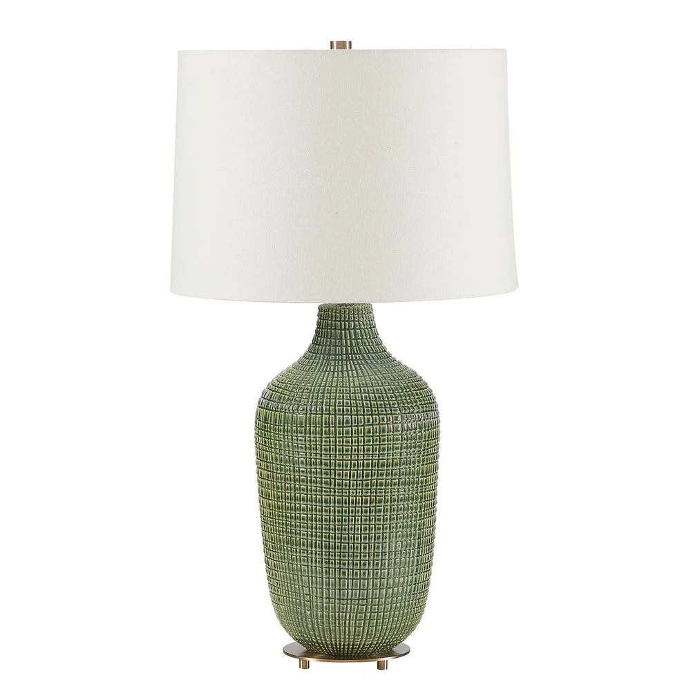 Uttermost Dulcich Serene Green Glaze Table Lamp - Image 4