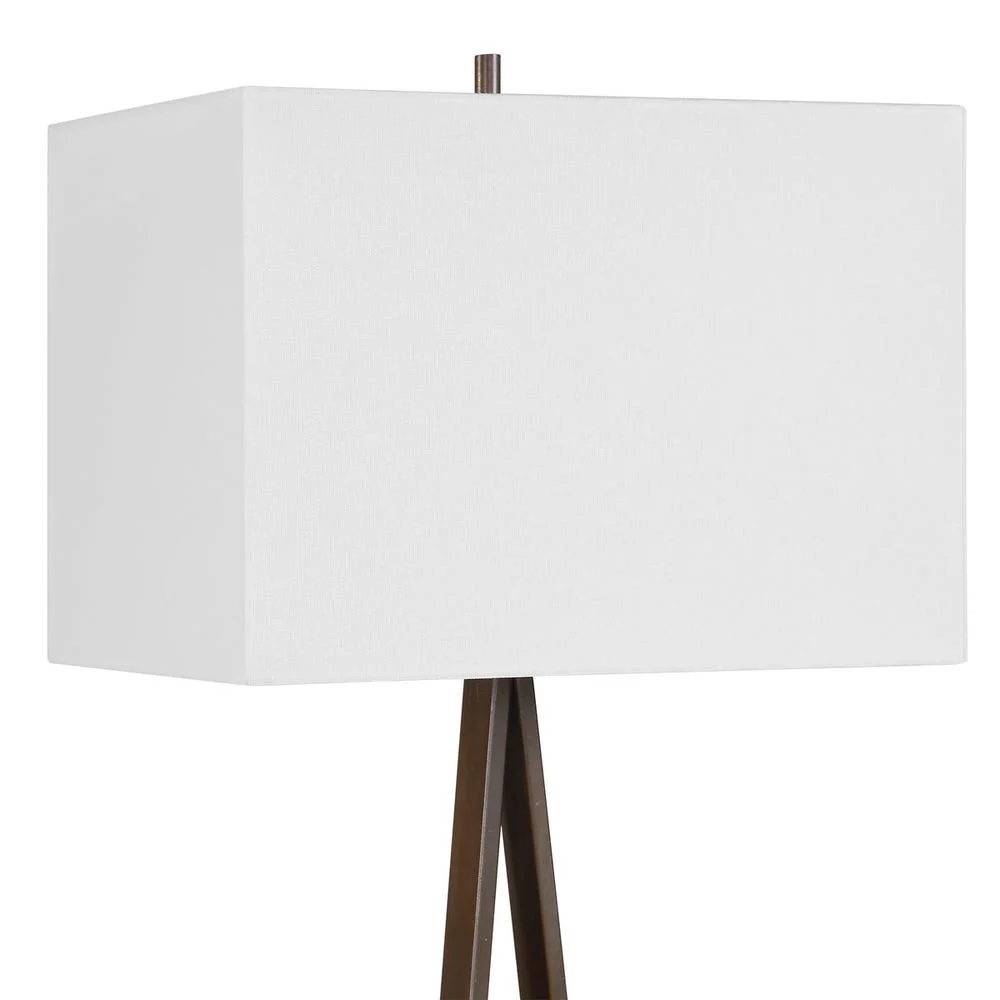 Uttermost Galloway Dark Bronzed Table Lamp - Image 6