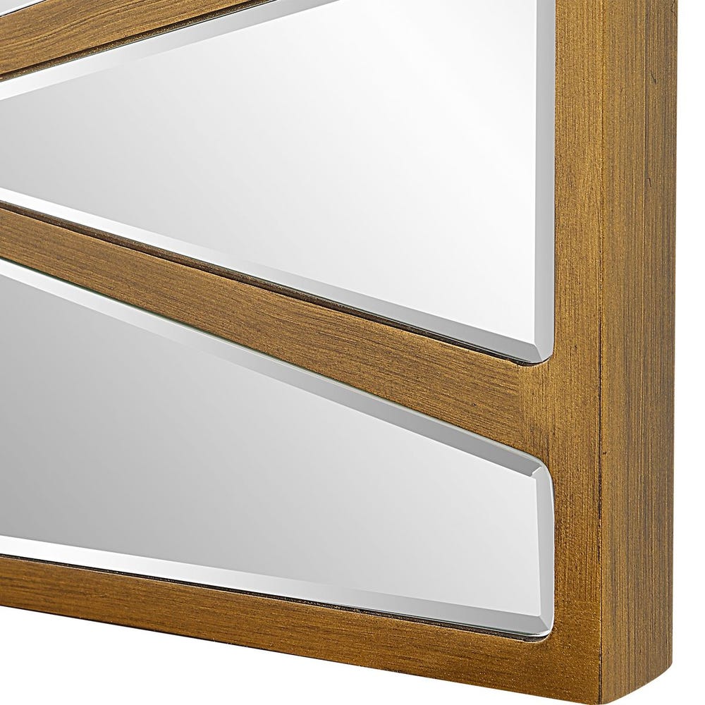 Uttermost Gentry Antique Gold Oversized Mirror - Image 6