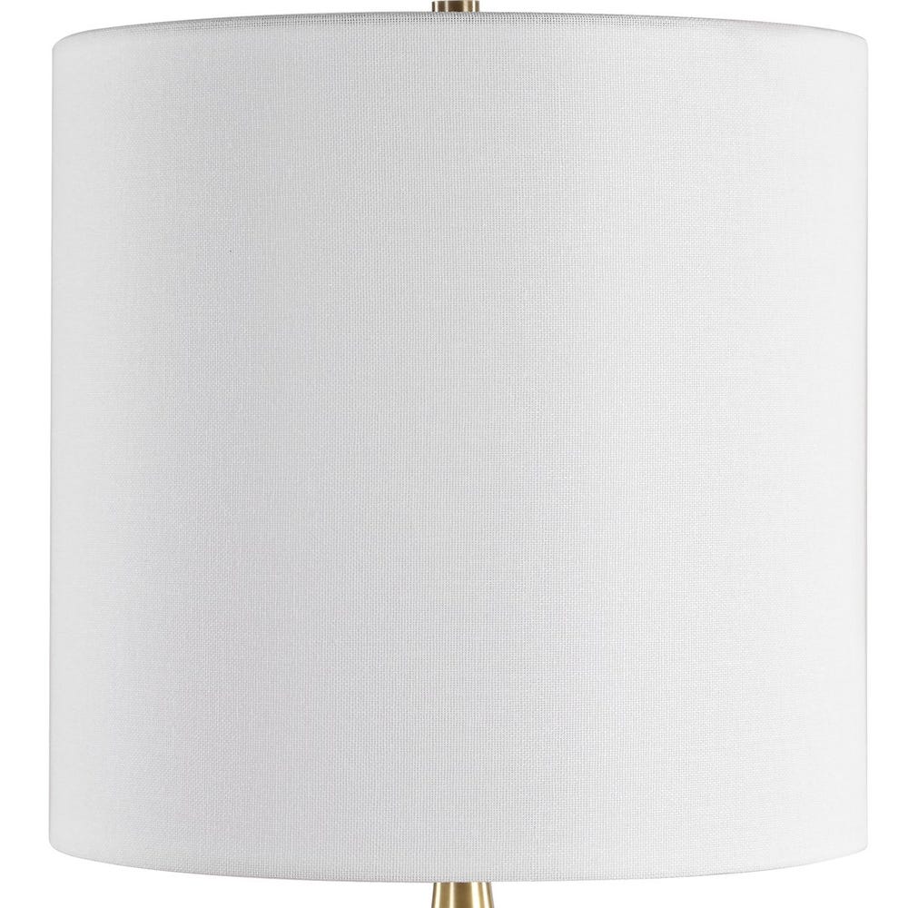 Uttermost Glenn Fern Green Smokey Glass Table Lamp - Image 5
