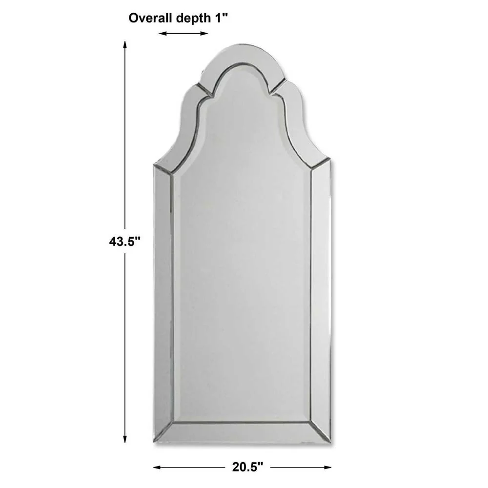 Uttermost Hovan Polished Edges Arch Mirror - Image 6