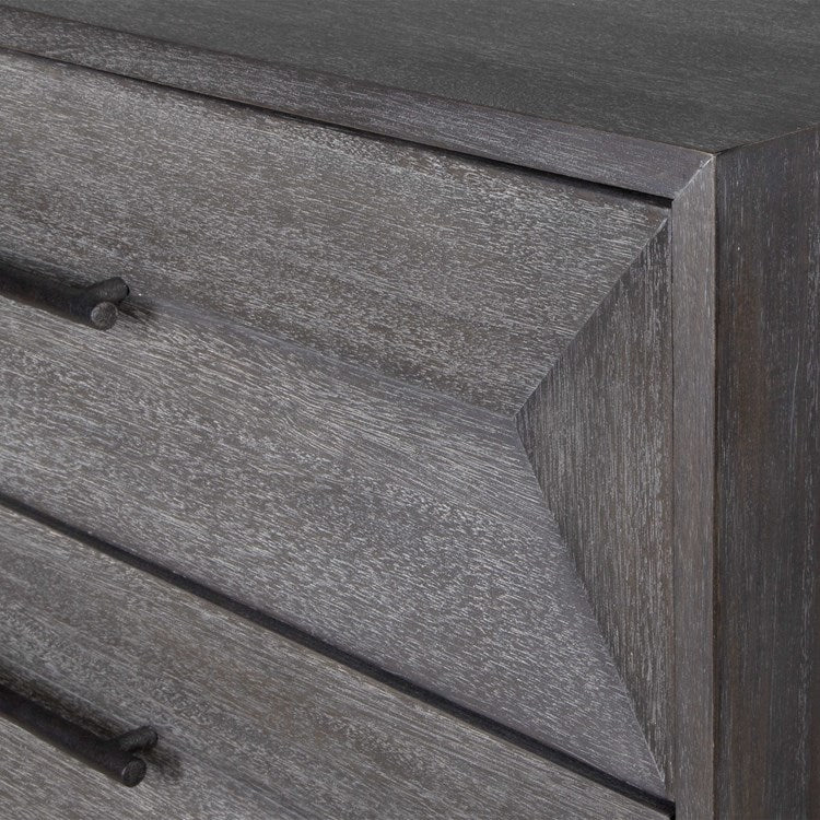 Uttermost Knox Acacia Walnut Stain With Light Gray Glaze Chest - Image 7