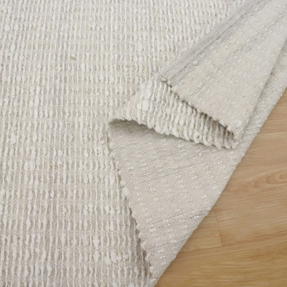 Uttermost Lovelle Hand Woven Ivory Wool Rug ~ 8' x 10' - Image 4