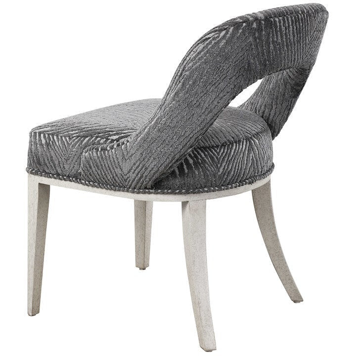 Uttermost Amalia Gray Animal Print Accent Chairs Set of 2 - Image 6