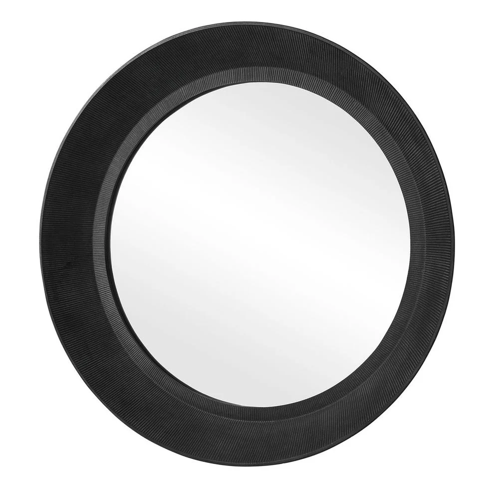 Uttermost Montgomery Bold Thick Round Mirror - Image 3