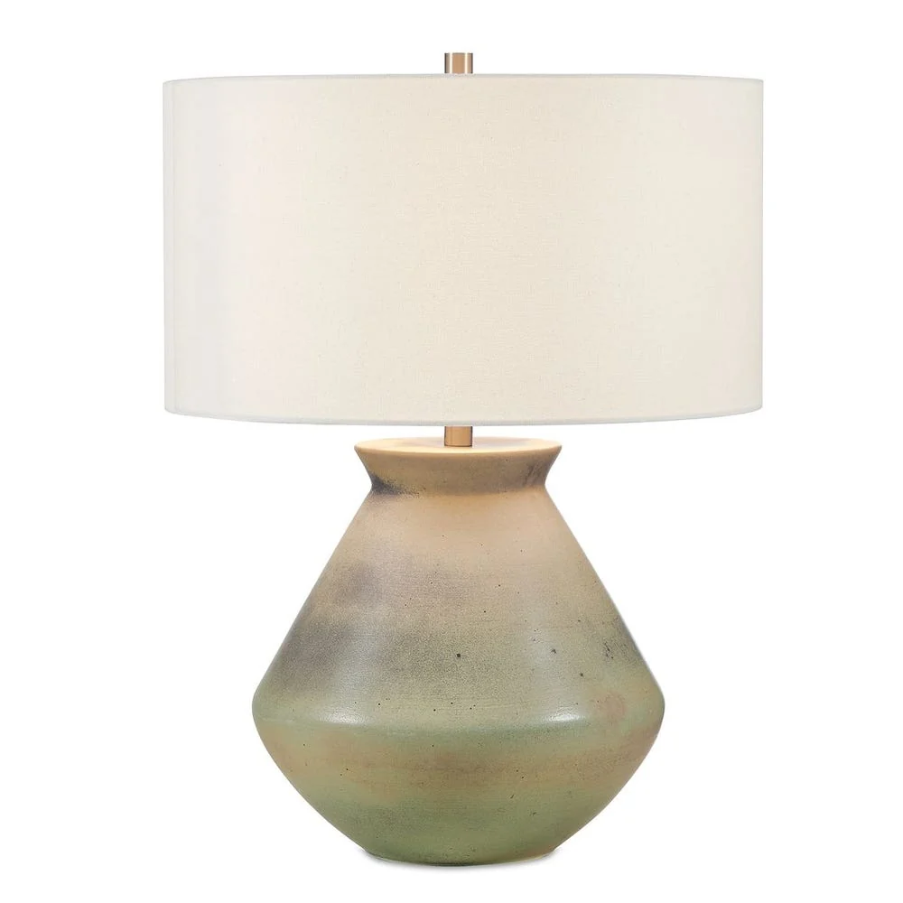 Uttermost Natrone Fired Glazes on Ceramic Table Lamp - Image 3