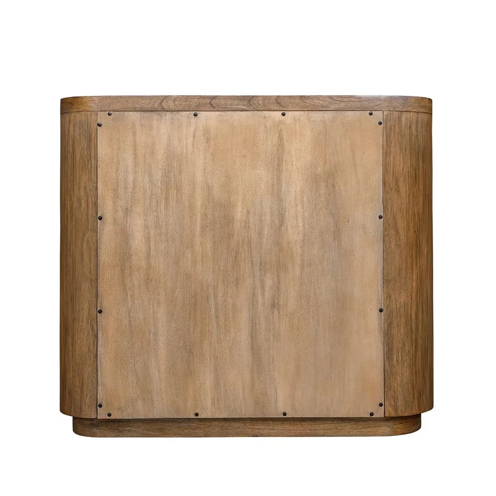 Uttermost Newell Mindi Wood  2- Door Cabinet - Image 5