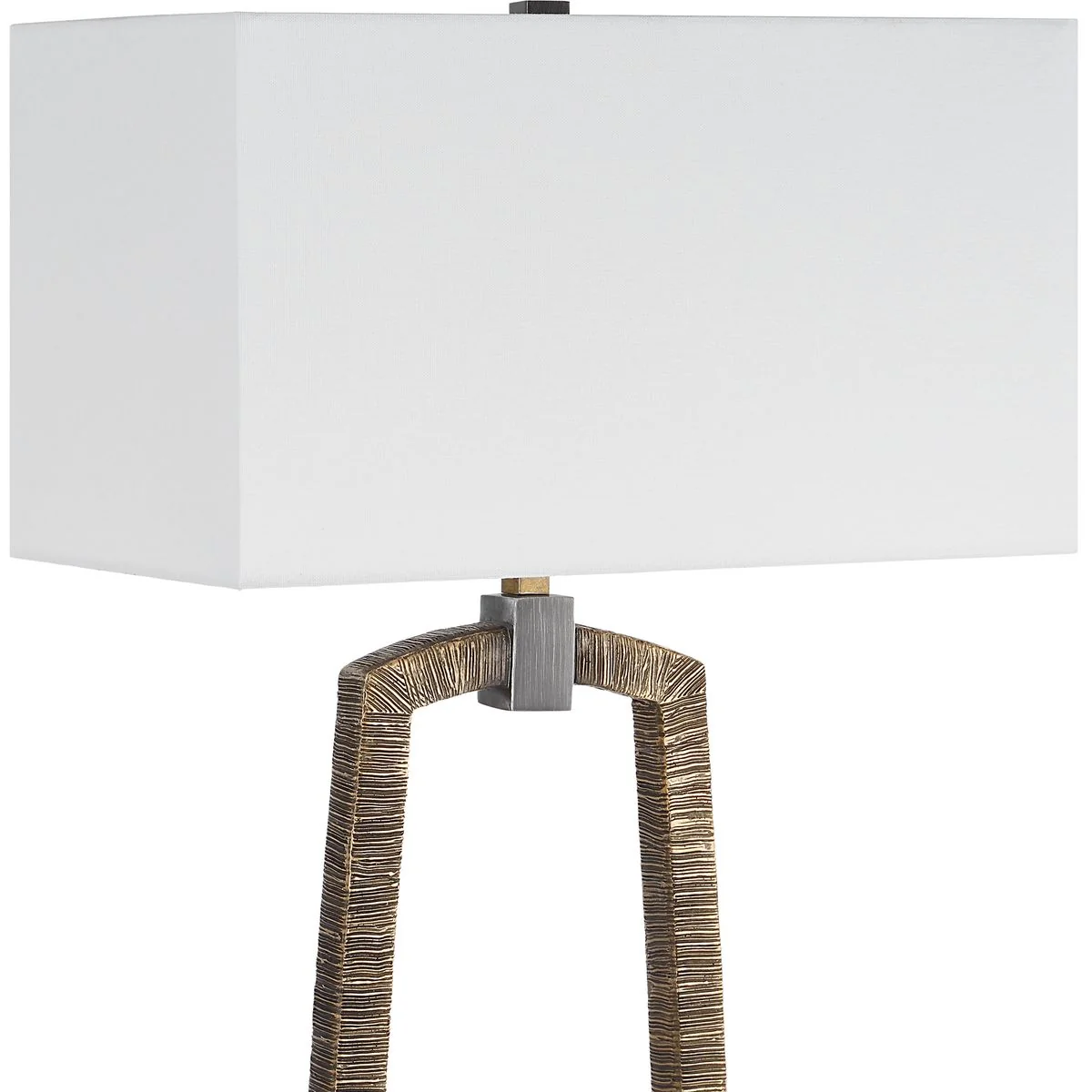 Uttermost Relic Deeply Antique Gold Finish Floor Lamp - Image 5