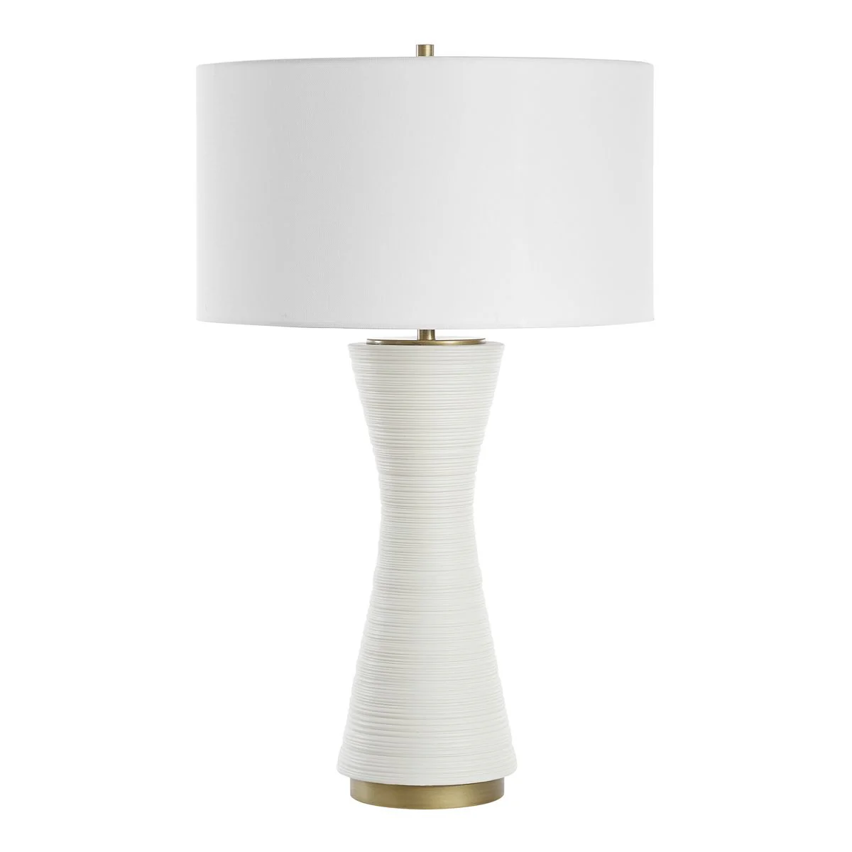 Uttermost Ridgeline Warm White Matte Table Lamp - Image 4