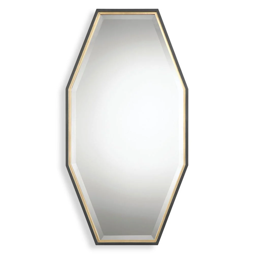 Uttermost Savion Dark Charcoal Mirror - Image 4