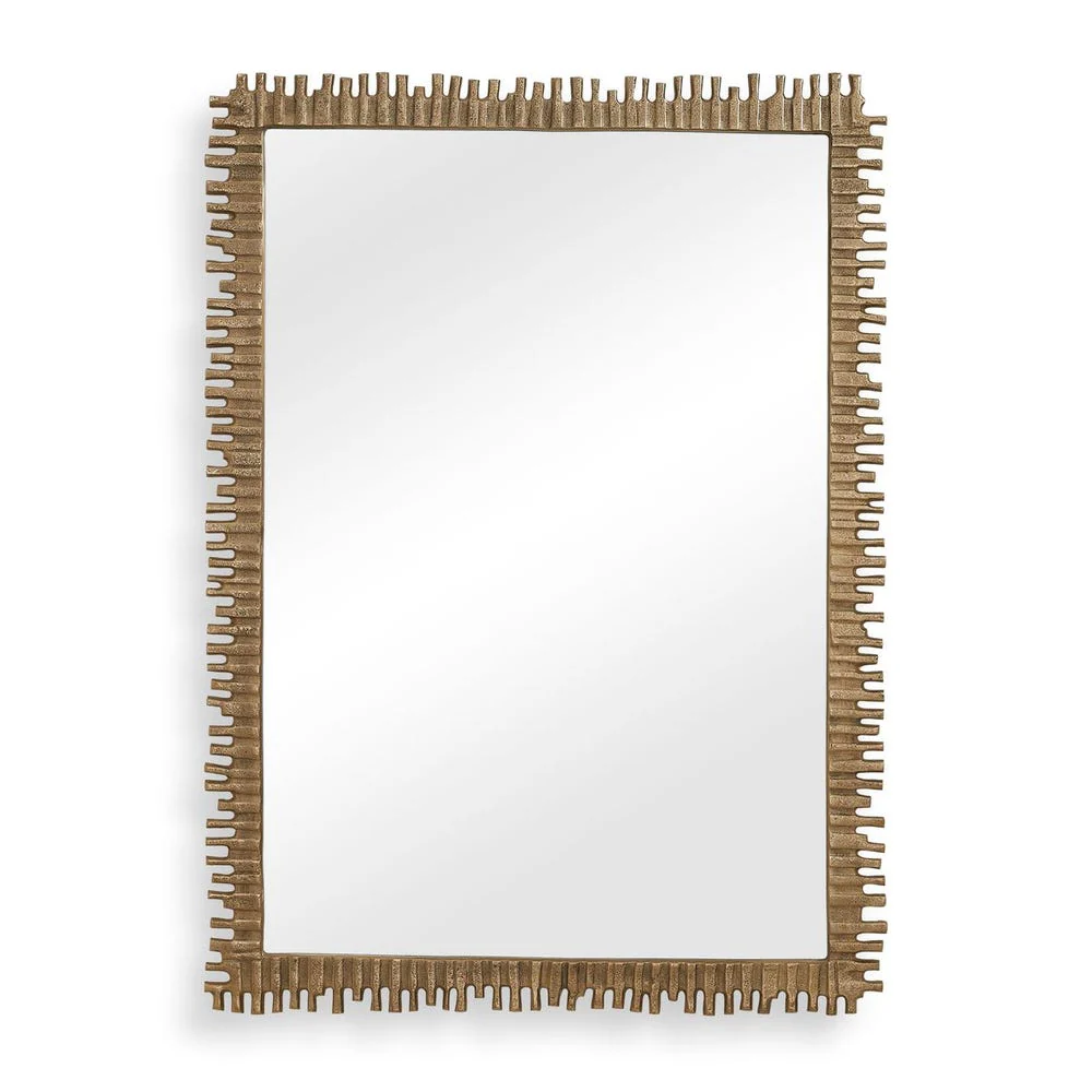 Uttermost Soto Plated Antique Brass Mirror