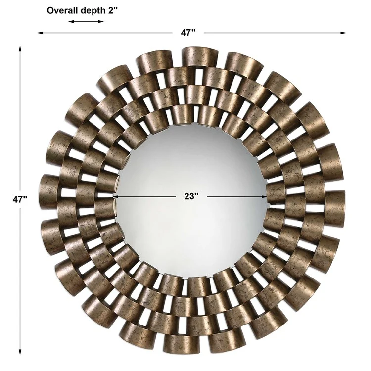 Uttermost Taurion Round Mirror - Image 6