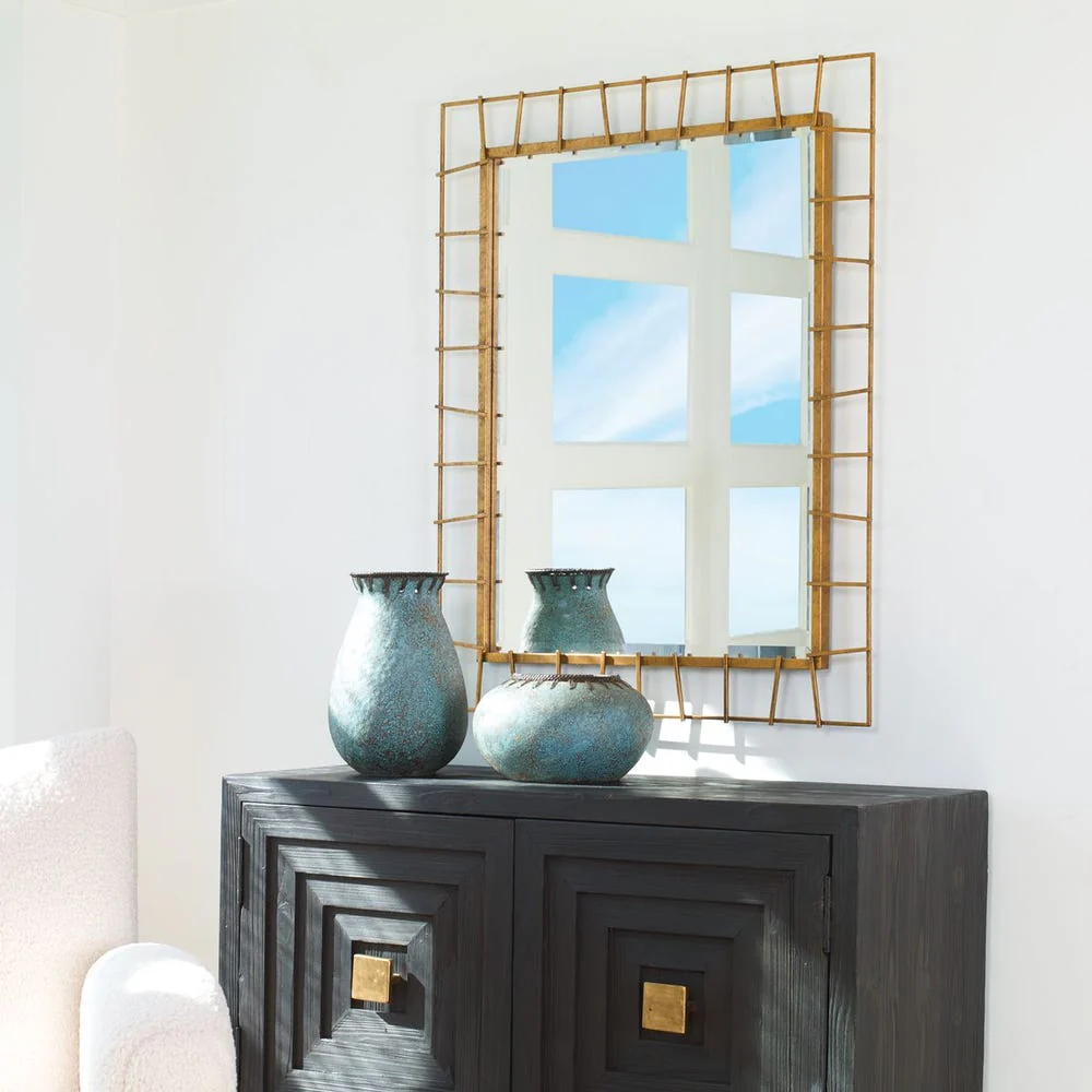 Uttermost Townsend Antique Gold Gand Crafted Mirror