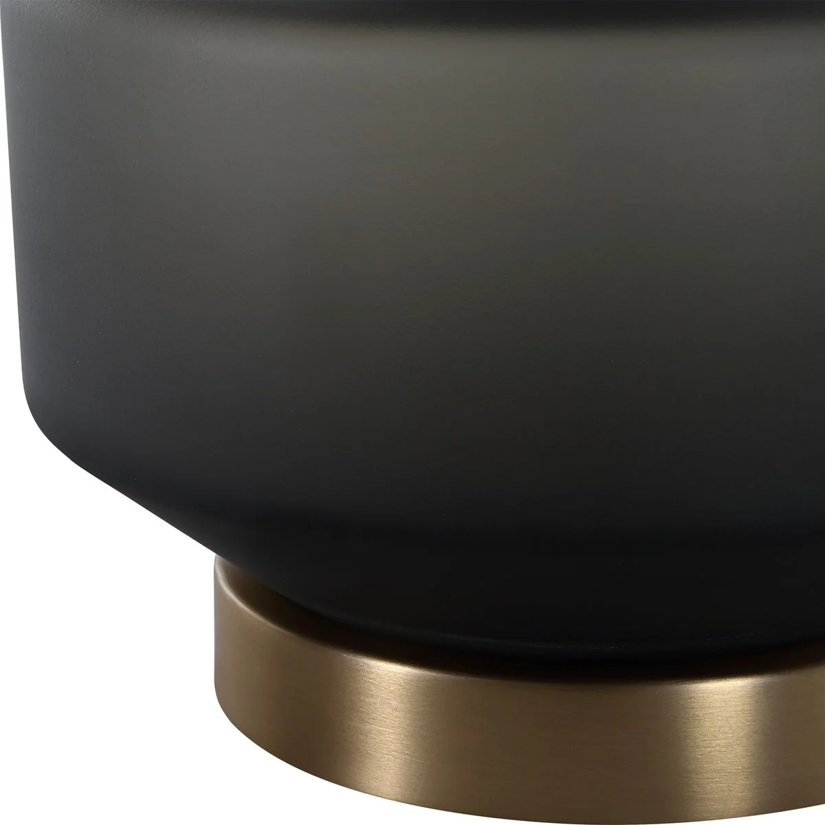 Uttermost Trentino Frosted Black Table Lamp - Image 6