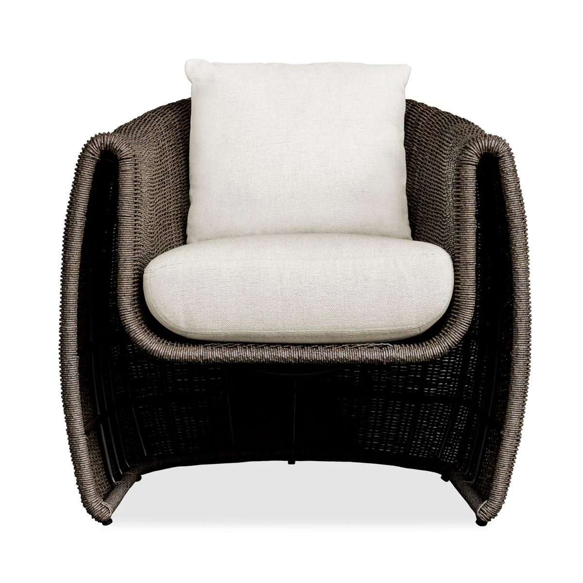 Uttermost Tropic All Weather Wivker Outdoor Lounge Chair - Image 2