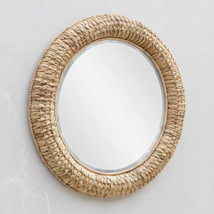 Uttermost Twisted Seagrass Round Mirror - Image 4