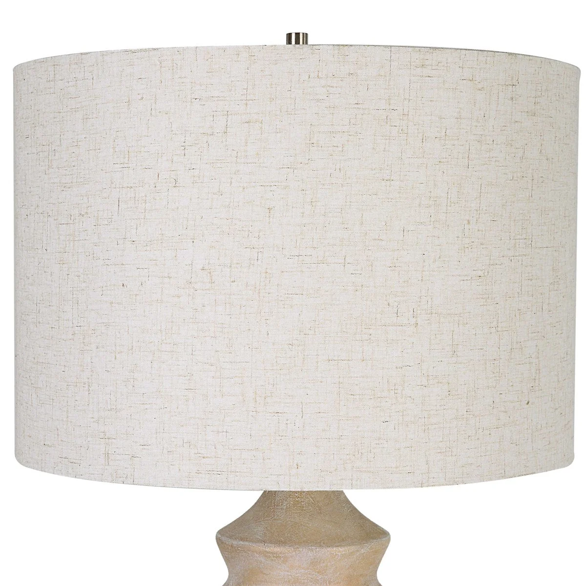 Uttermost Uplift Table Lamp With Oatmeal Linen Shade - Image 8