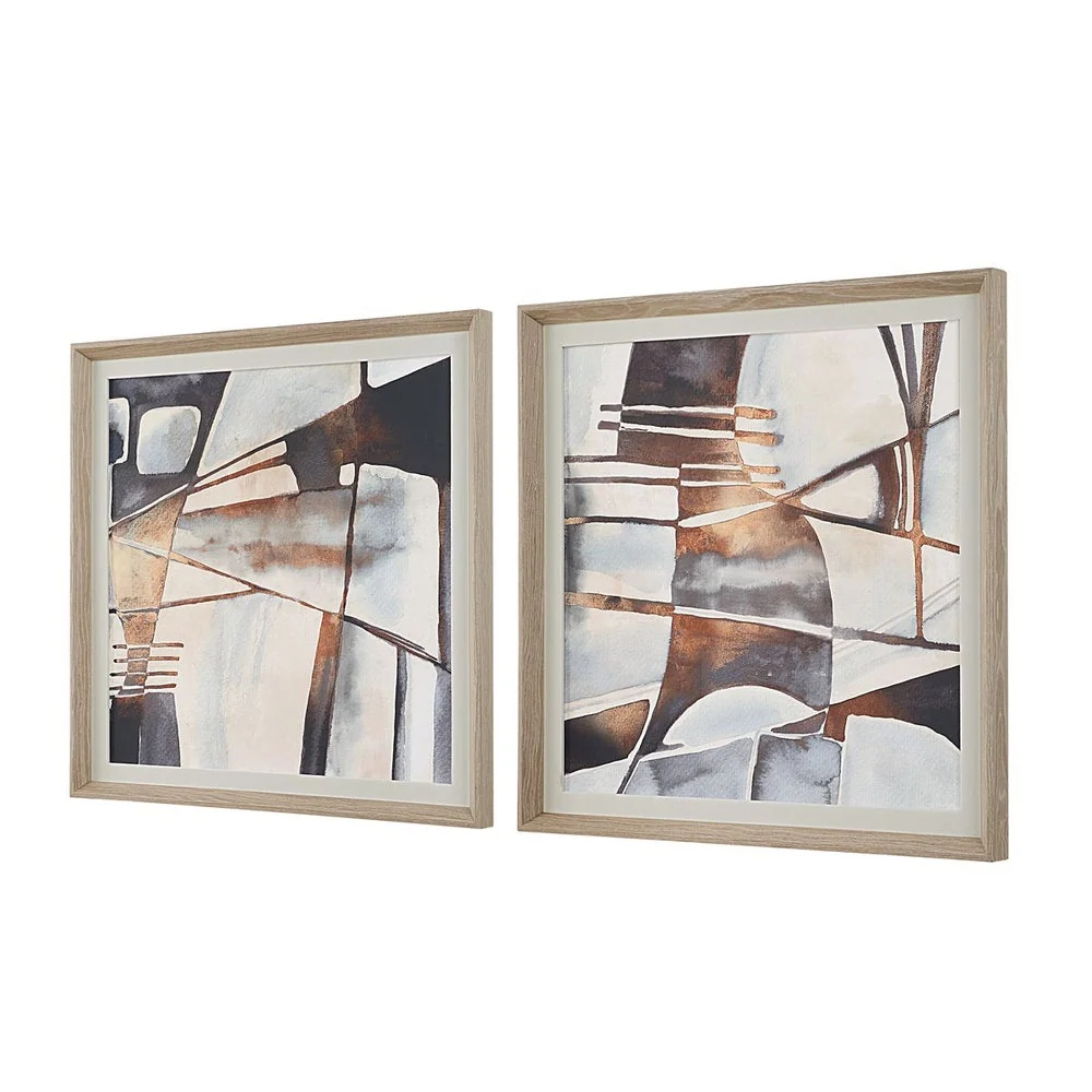 Uttermost Vetrina Set of 2 Framed Prints - Image 4