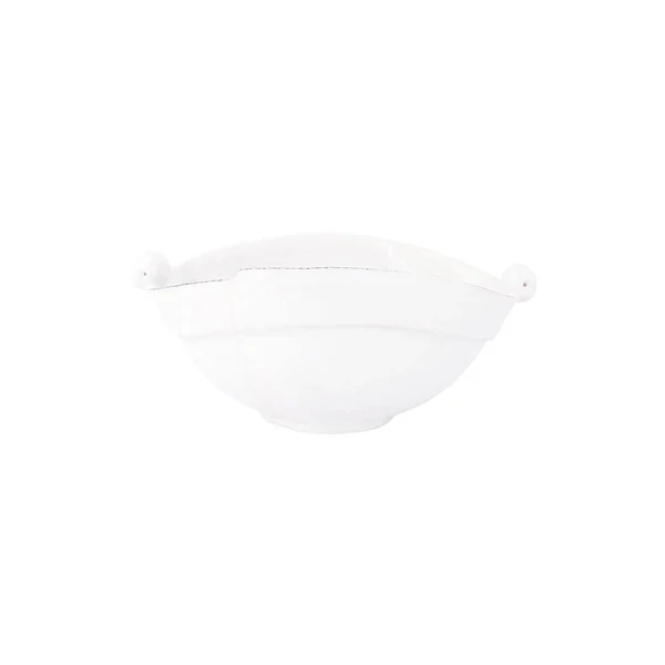Vietri Lastra White Two- Part Olive Bowl ~ Handcrafted Italian Stoneware - Image 3