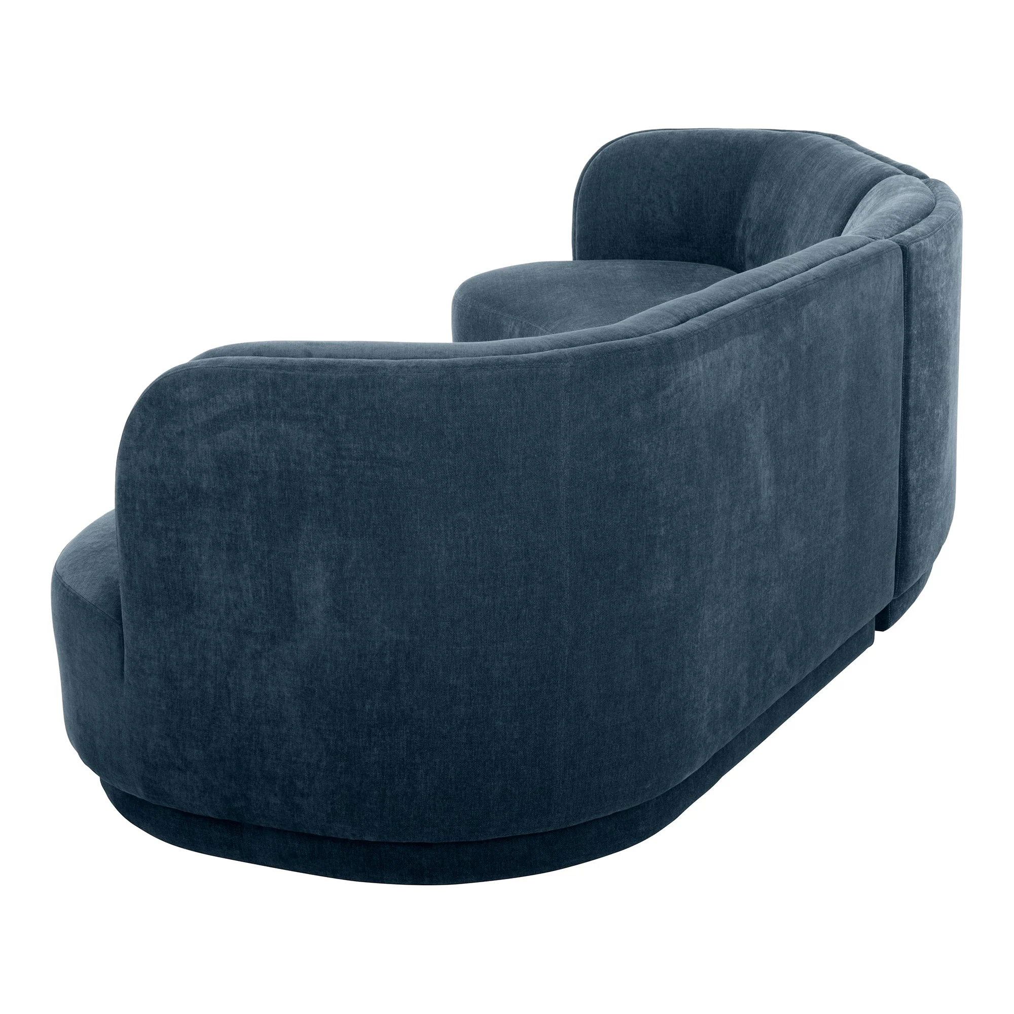 Moe's Home Collection Yoon Blue Compass Modular Sectional Nightshade - Image 6
